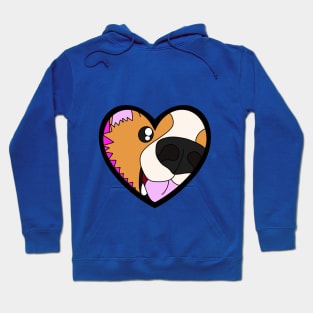 Corgi In Your Face Hoodie